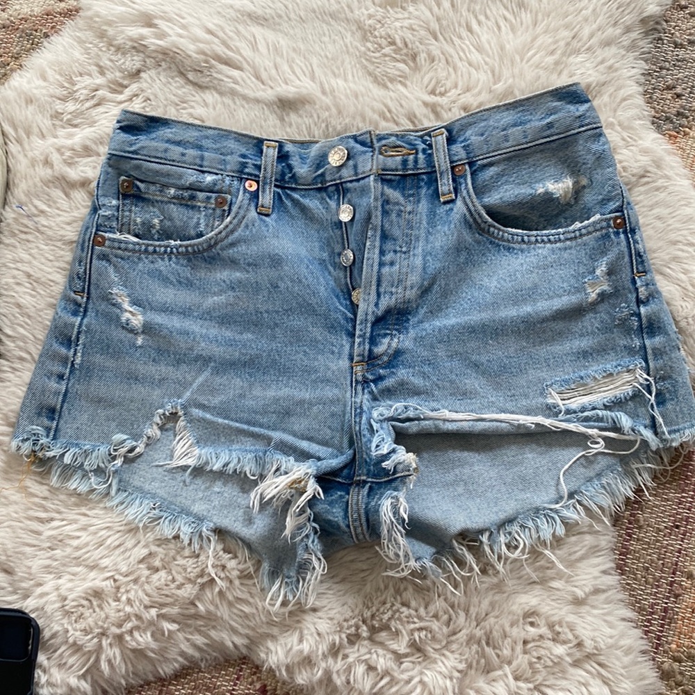 AGOLDE Parker Vintage Cut Off Short
